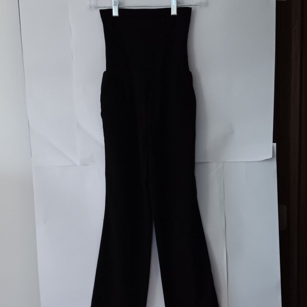 A PEA IN A POD Black Maternity Dress Pants Size S
